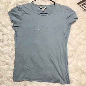 Calvin Klein Baby Blue Tee